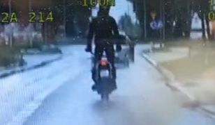 Motocyklista-akrobata zatrzymany przez policję. Mandat był srogi