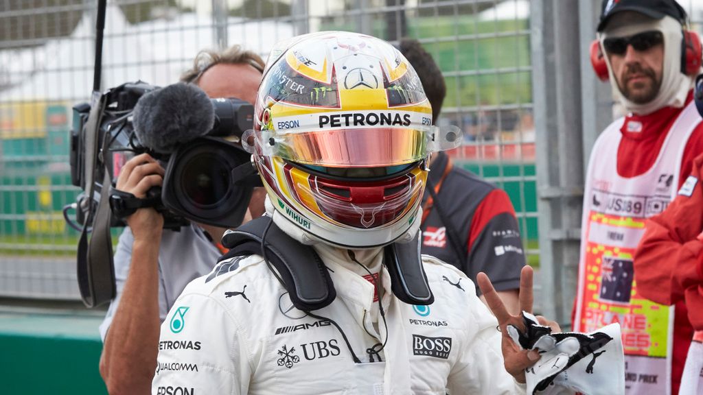 Materiały prasowe / Mercedes AMG Petronas F1 / Na zdjęciu: Lewis Hamilton