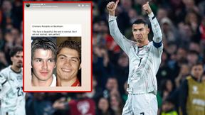 Syn Beckhama drwi z Cristiano Ronaldo. Opublikował wymowny wpis