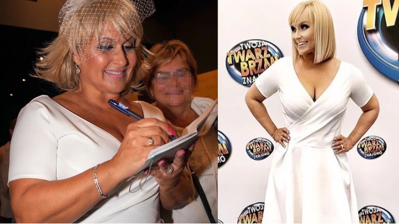 Katarzyna Skrzynecka zapewnia, że śmieszą ją informacje o tym, że przerabia zdjęcia 