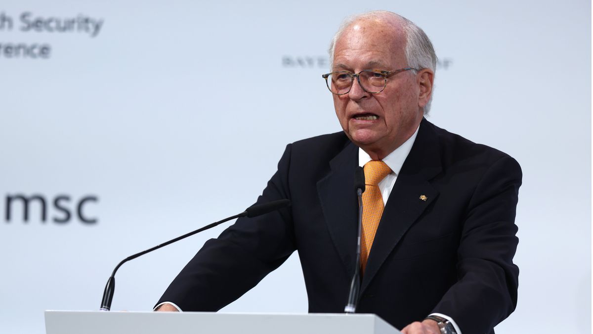 MUNICH, GERMANY - FEBRUARY 18:  Wolfgang Ischinger, President of the Munich Security Conference Foundation Council, speaks at the 2023 Munich Security Conference (MSC) on February 18, 2023 in Munich, Germany. The Munich Security Conference brings together defence leaders and stakeholders from around the world and is taking place February 17-19. Russia's ongoing war in Ukraine is dominating the agenda.  (Photo by Johannes Simon/Getty Images)
