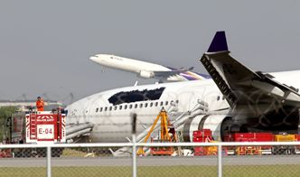 W Bangkoku rozbił się tajlandzki samolot