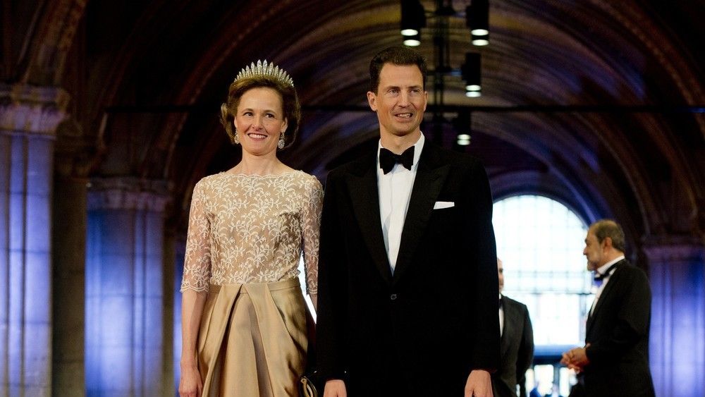 Książę Alois z księżną Sophie