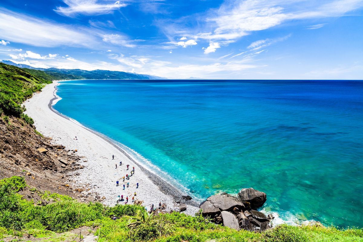 Plaża na Tajwanie