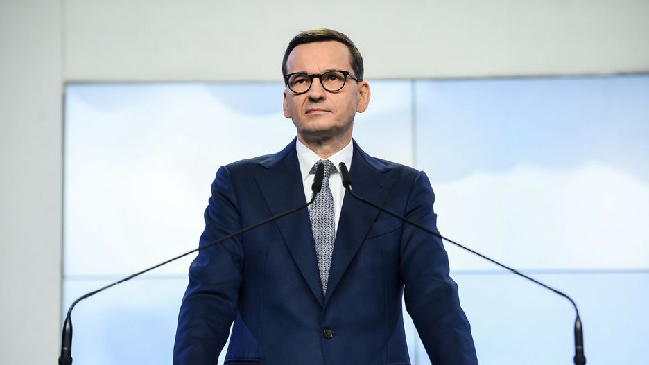 O?wiadczenie prezesa Kaczy?skiego i premiera Morawieckiego
28.11.2022 Warszawa Konferencja Jaroslawa Kaczynskiego i Mateusza Morawieckiego 
fot. Zbyszek Kaczmarek/REPORTER
n/z: Mateusz Morawiecki
Zbyszek Kaczmarek/REPORTER