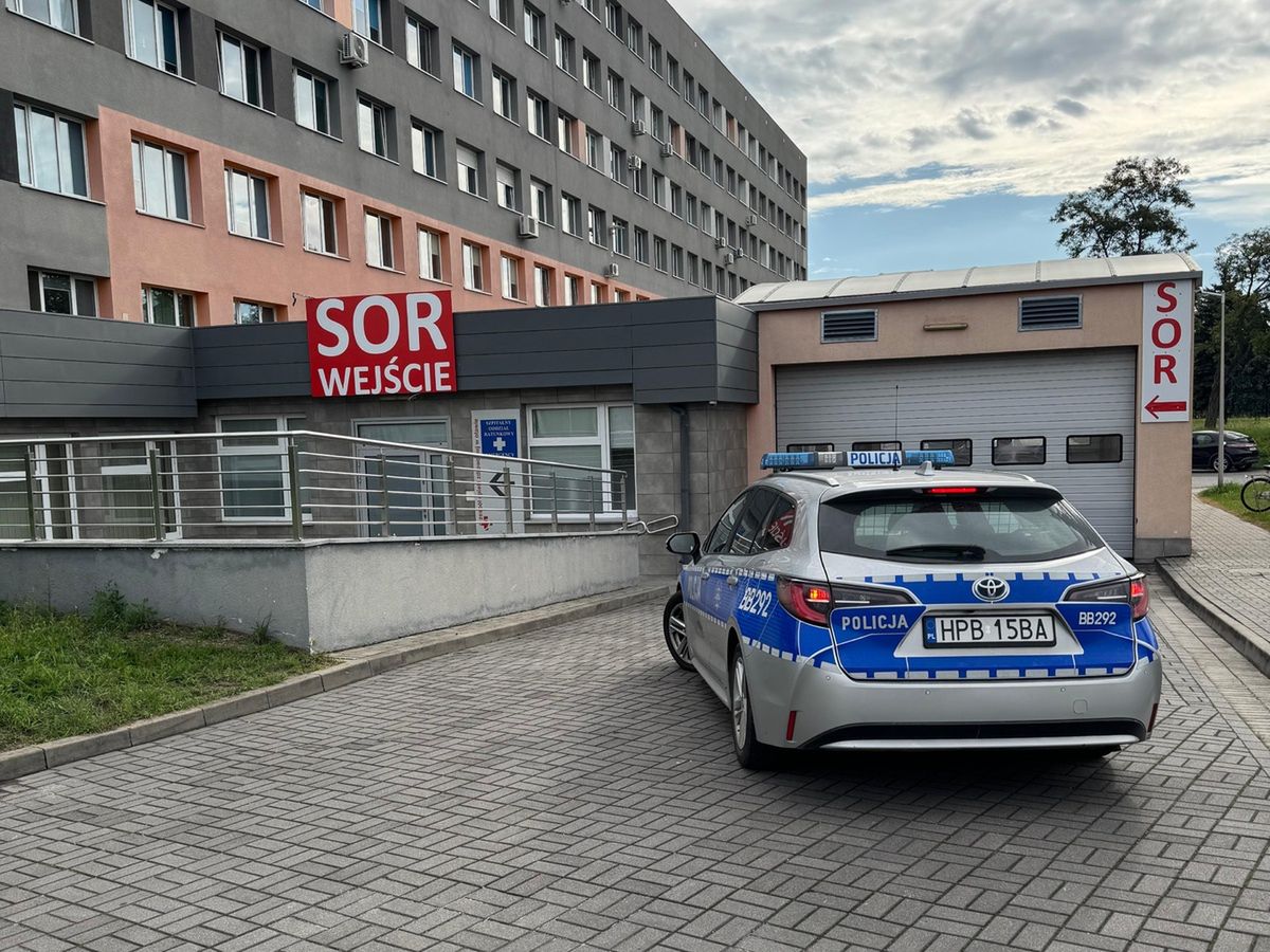 Oława: Zaatakował lekarza dyżurnego. Został zatrzymany na lotnisku