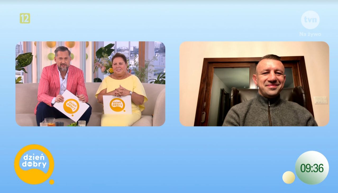 Tomasz Adamek w "Dzień Dobry TVN"