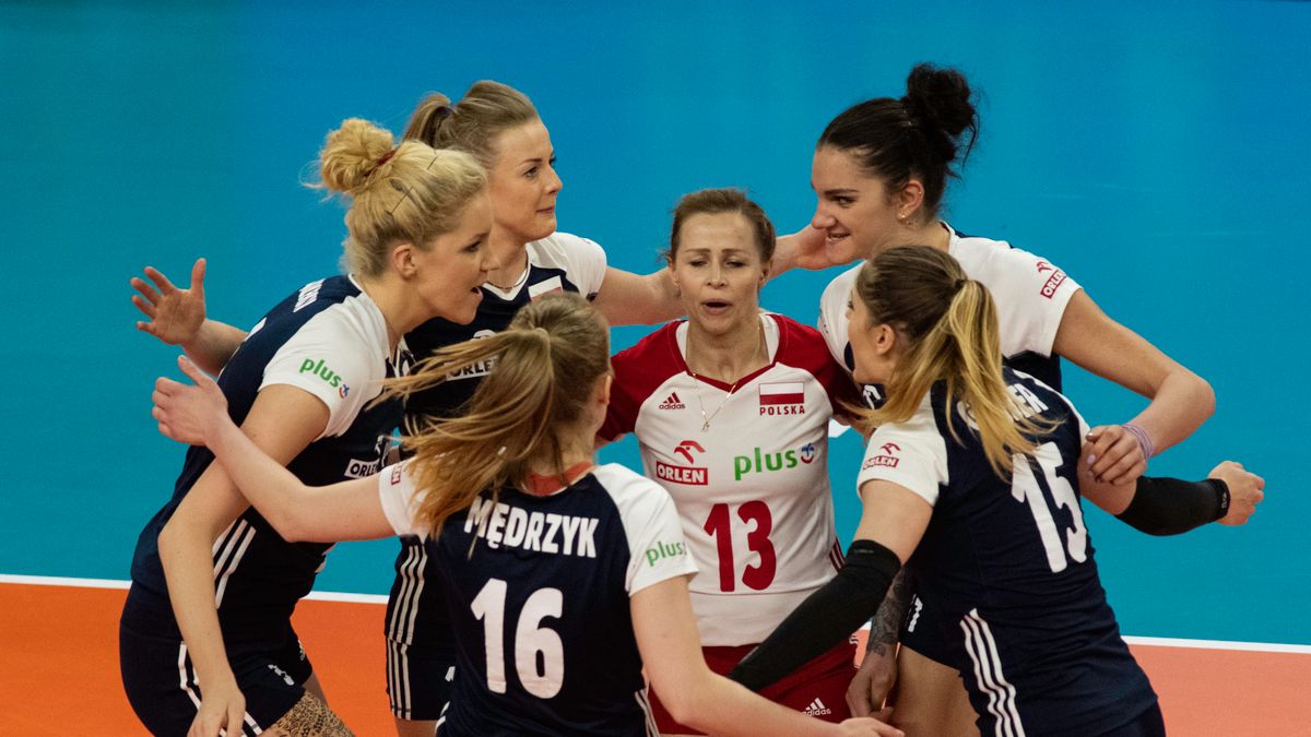 Materiały prasowe / FIVB / Na zdjęciu: siatkarki reprezentacji Polski kobiet