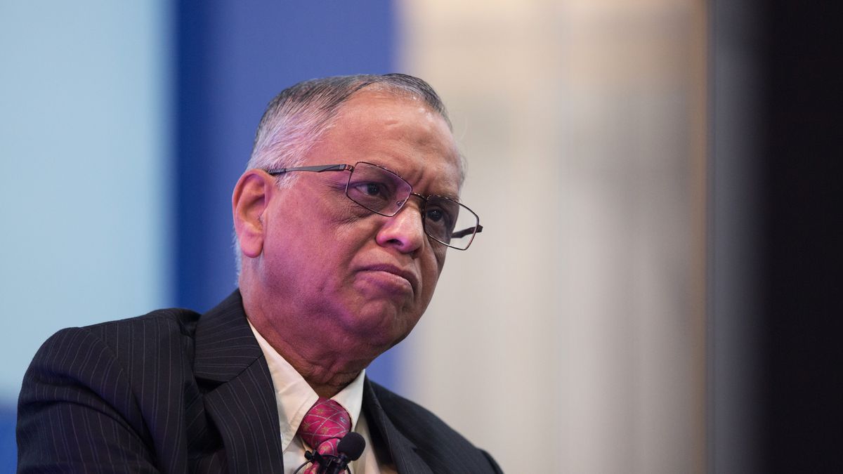 Narayana Murthy to jeden z najbogatszych Indusów