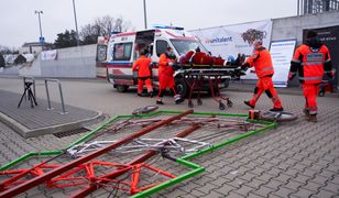 Białystok. Wypadek podczas próby bicia rekordu Guinnessa