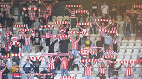 Totolotek Puchar Polski. Kibice podczas meczu Cracovia - Legia (galeria)