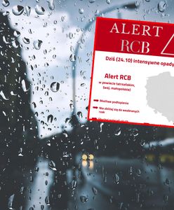 Alert RCB w Małopolsce. "Słuchaj poleceń służb"