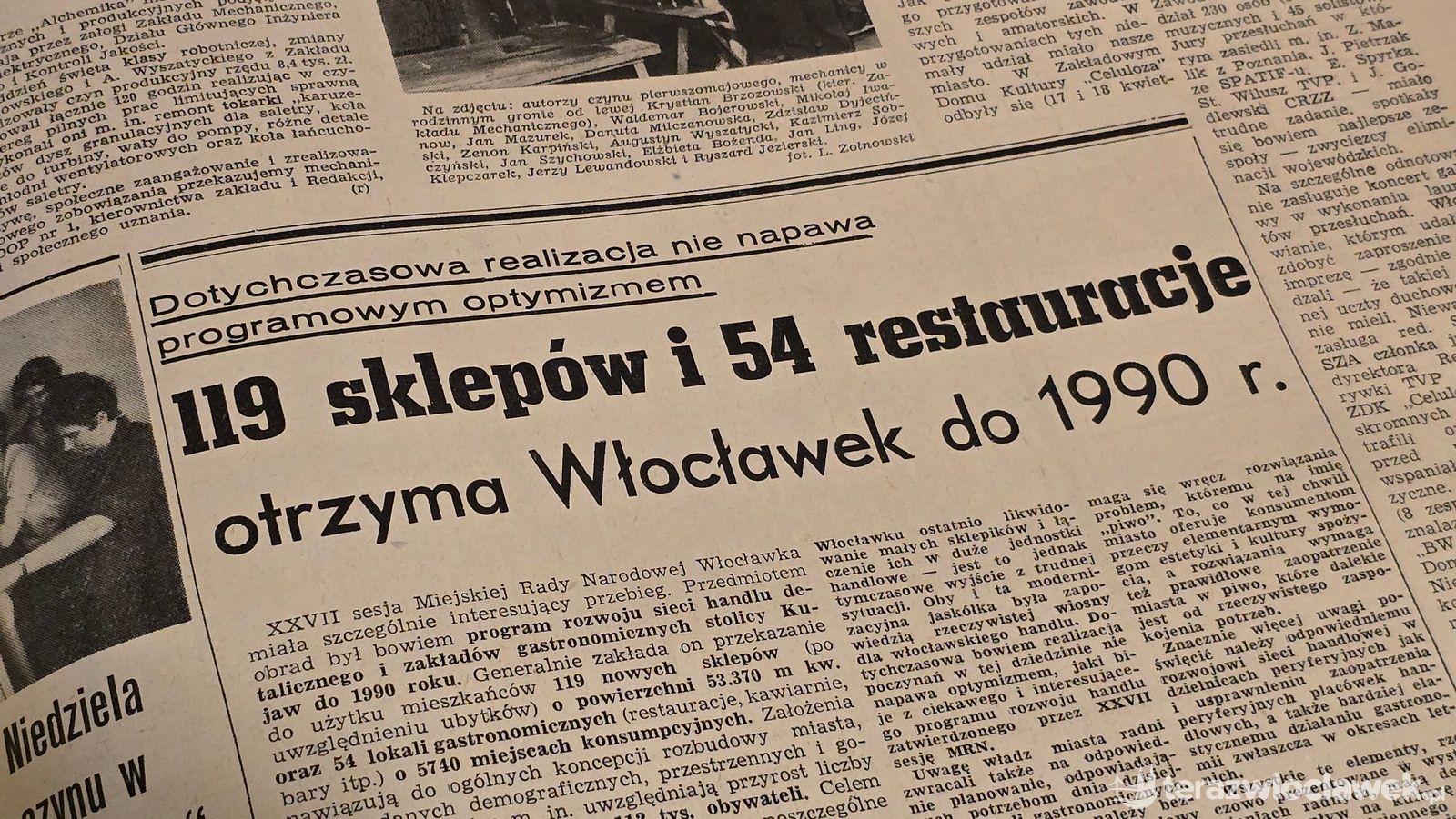 Włocławianie wspominają Azoty. Otwarto wystawę o 60 latach Anwilu