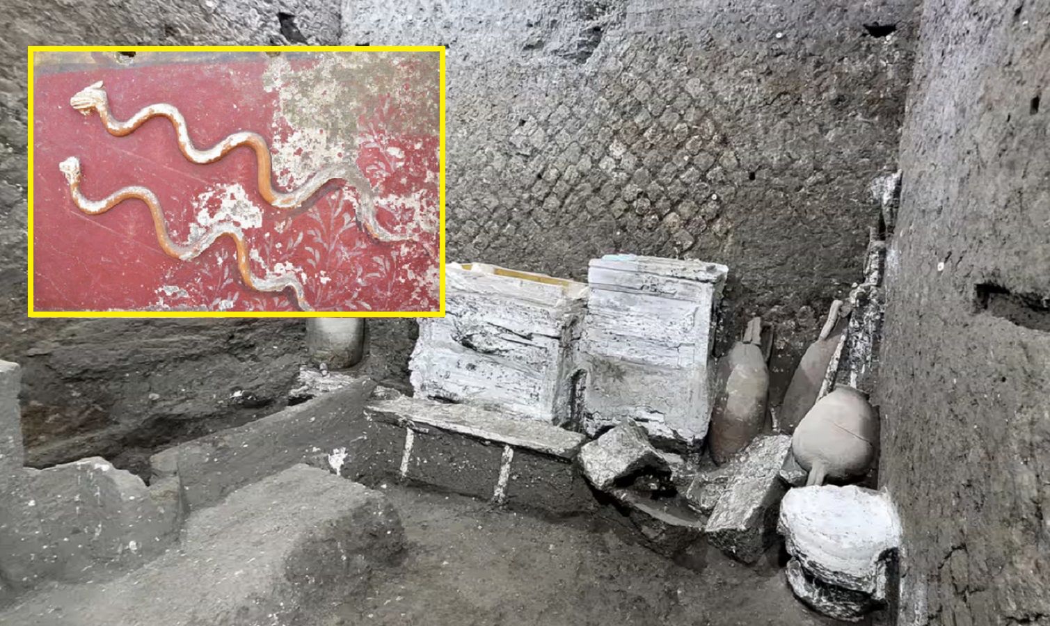 Kolejne odkrycie w Pompejach. Kuchnia i sypialnia niewolnika
