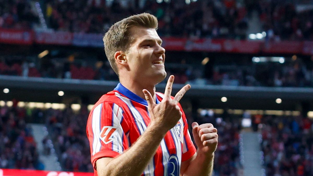 PAP/EPA / JUANJO MARTIN / Na zdjęciu: Alexander Sorloth