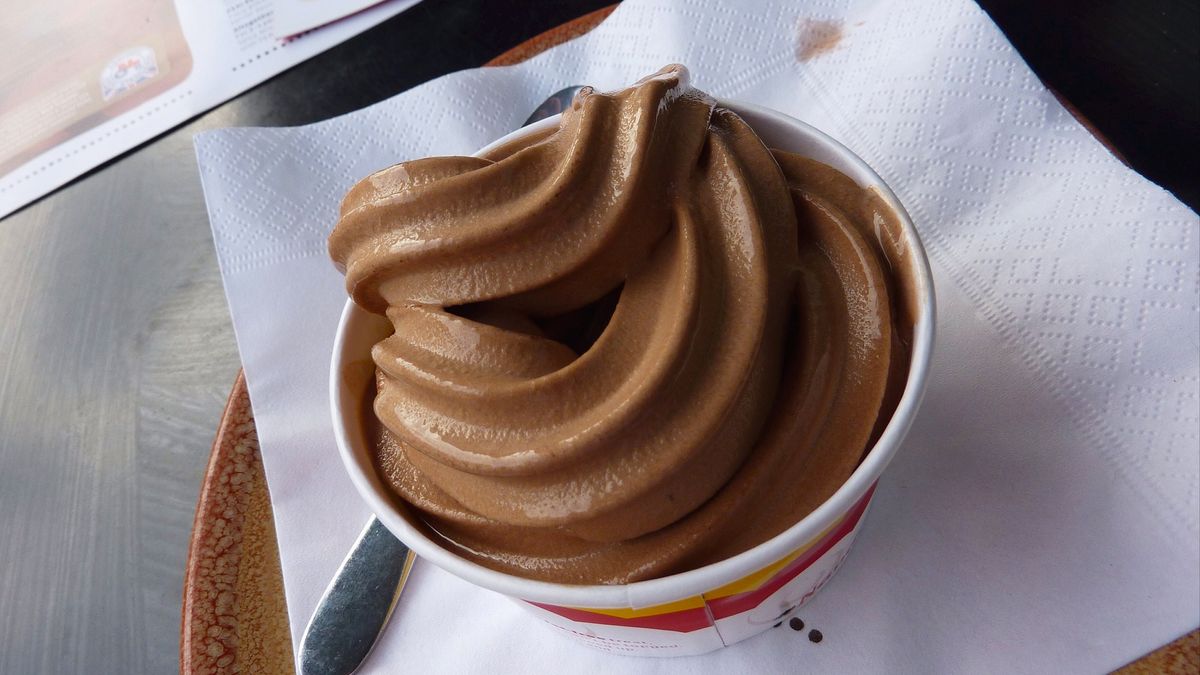 Mrożony jogurt czekoladowy