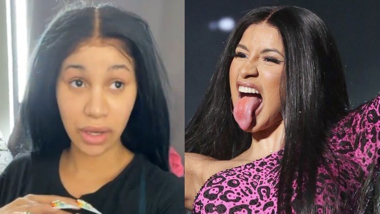 Cardi B pokazuje się bez grama makijażu i gasi hejterki: "Zapytajcie siebie, s*ki, czy dobrze się czujecie w swojej skórze"