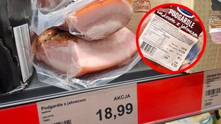 W Aldi trafiłem na podgardle wędzone z jałowcem. Wyglądało ładnie, ale skład mnie zniechęcił