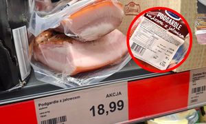 W Aldi trafiłem na podgardle wędzone z jałowcem. Wyglądało ładnie, ale skład mnie zniechęcił