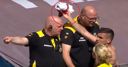 Piłkarz miał problem z ochroną. Zrobiło się bardzo gorąco