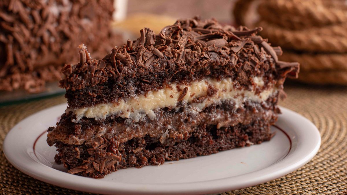 Torcik z kremem bananowym to rozkosz dla podniebienia