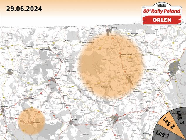 ORLEN 80. Rajd Polski - etap 2