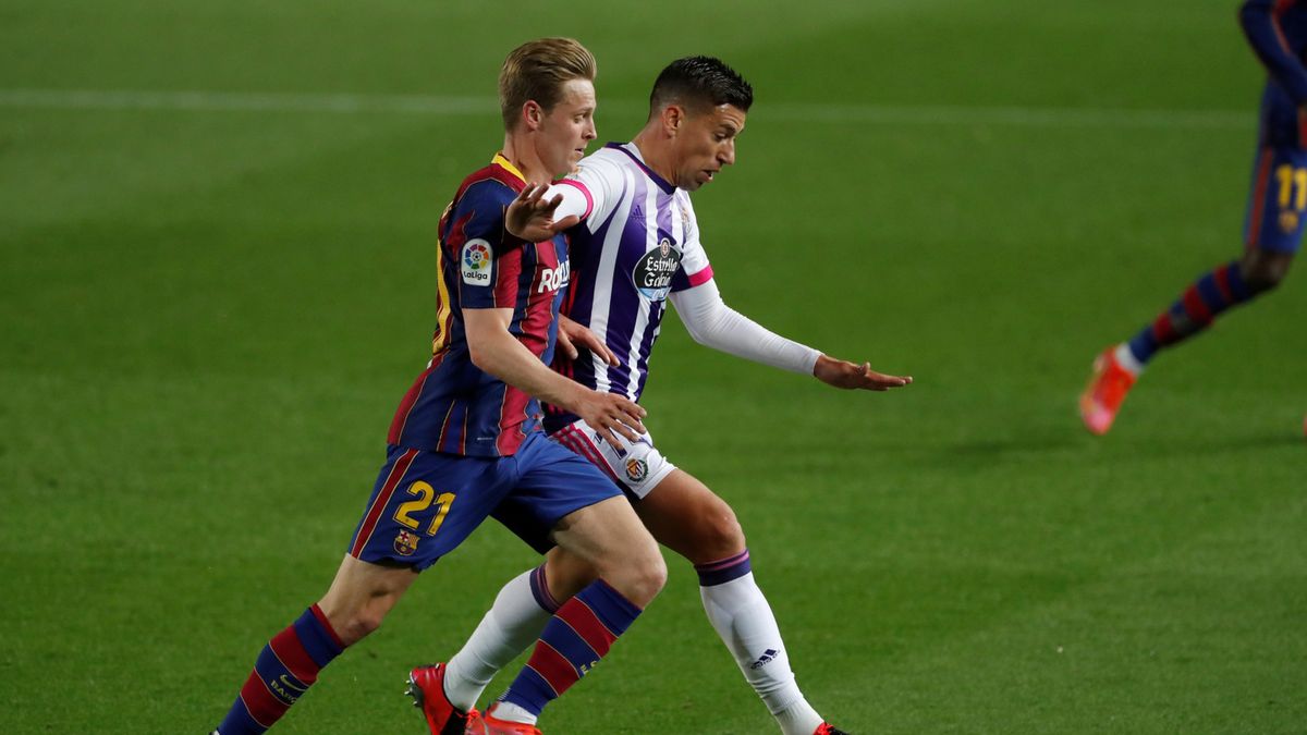 Frenkie De Jong i Ruben Alcaraz