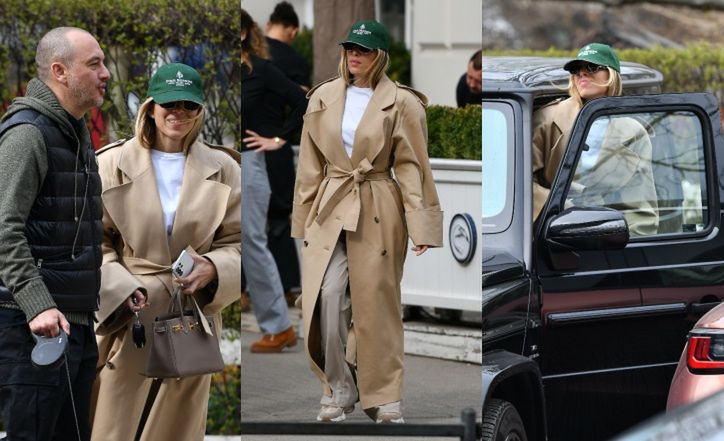 Ewa Chodakowska na spacerze z mężem