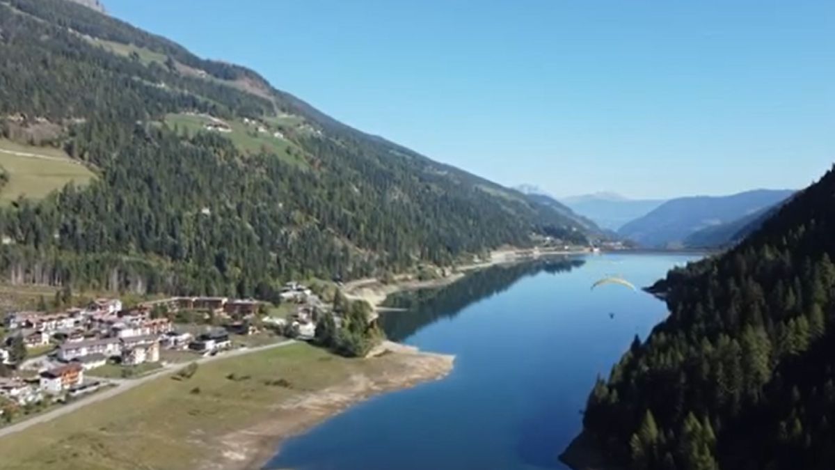 Jezioro Zoccolo we Włoszech traci wodę