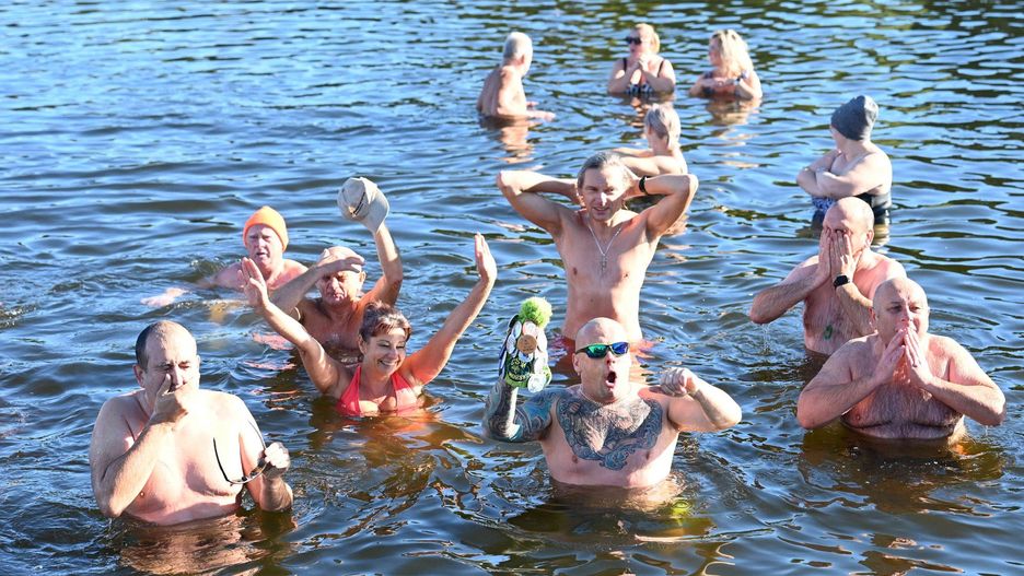 Tak było 19 października 2025 r. w Decznie podczas rozpoczęcia sezonu morsowania