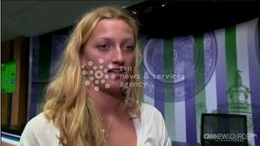 Petra Kvitova po finale Wimbledonu
