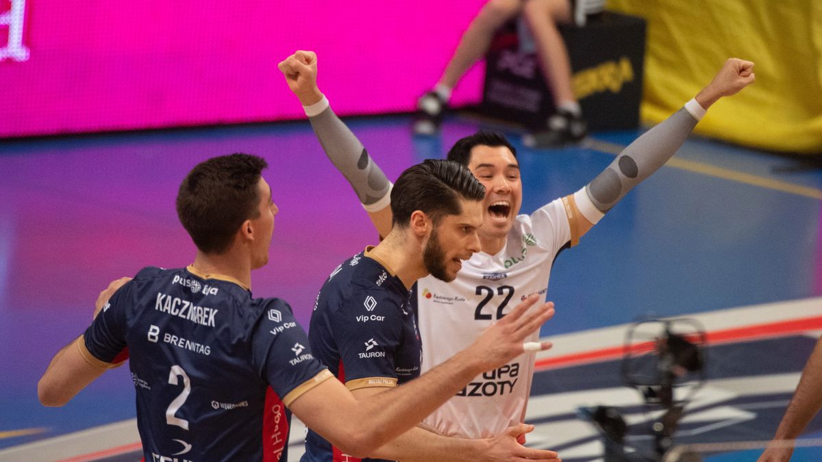 PAP / Grzegorz Michałowski / Na zdjęciu: siatkarze ZAKSY Kędzierzyn-Koźle