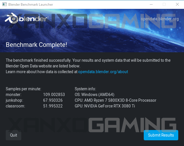 Wyniki procesora AMD Ryzen 7 580X3D.