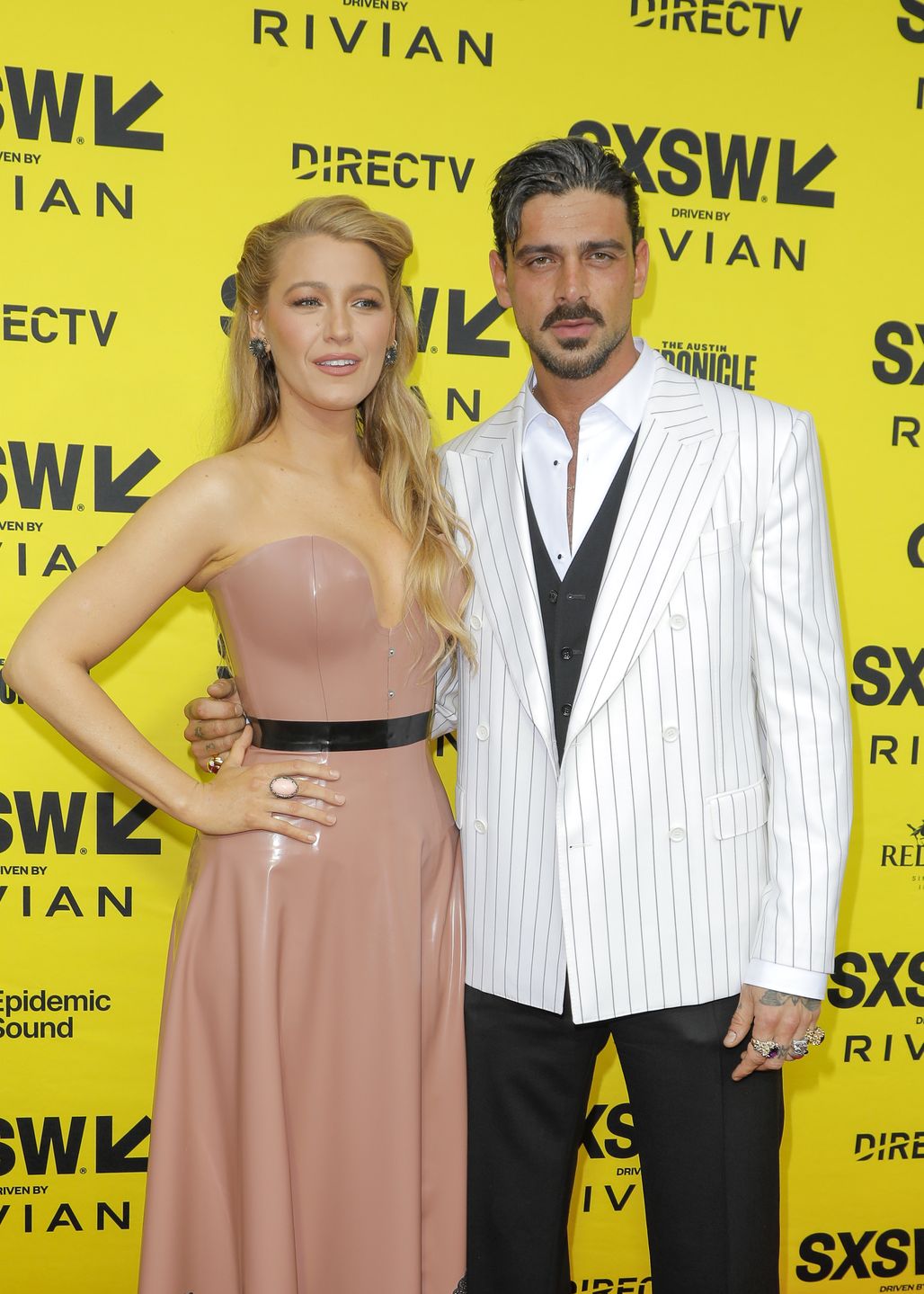 Blake Lively z Michele Morrone na festiwalu SXSW