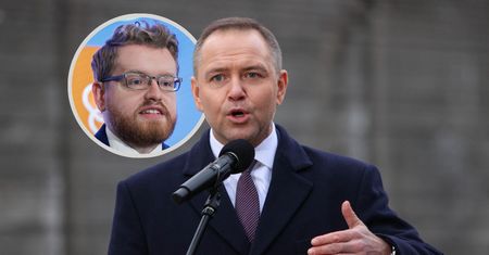 Wiceminister cyfryzacji: Nawrocki boi się Czarzastego