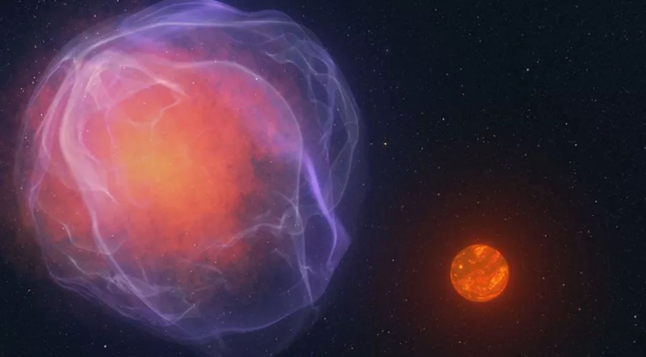 Starożytna gwiazda pędzi przez Drogę Mleczną z prędkością 600 km/s