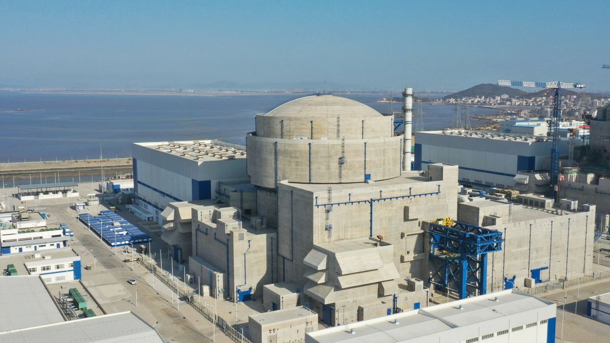 Elektrownia atomowa w Chinach w mieście Fuqing