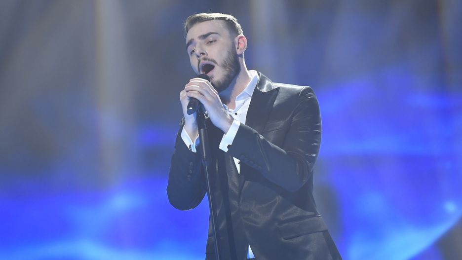 Krystian Ochman wykonał piosenkę "River"