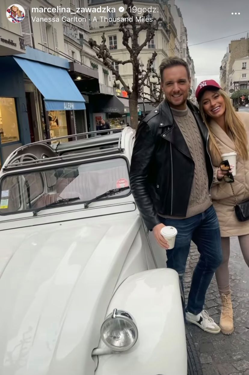 Marcelina Zawadzka i Max Gloeckner w Paryżu