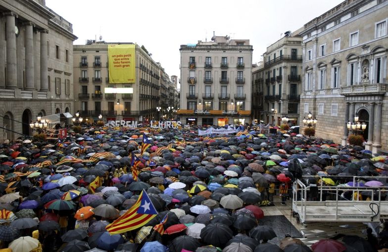 Niepodległość Katalonii. Żądają referendum