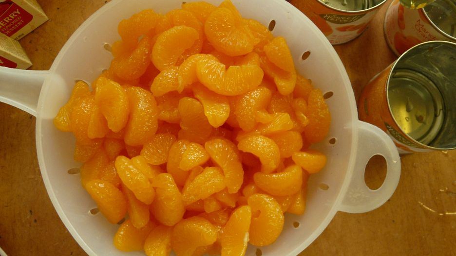 Mandarynki w puszce w soku