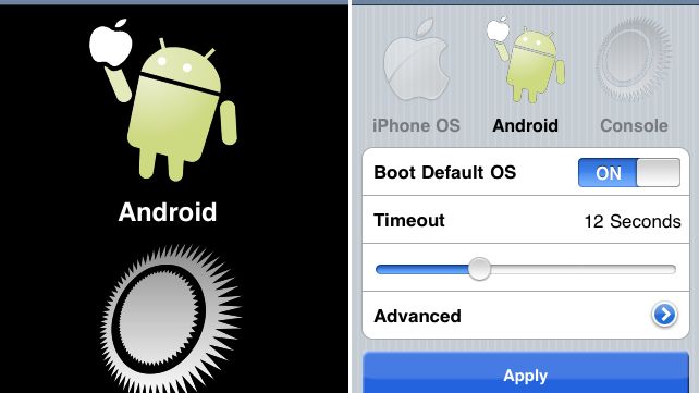 Bootlace - więcej opcji bootowania Androida na iPhoneOS 1