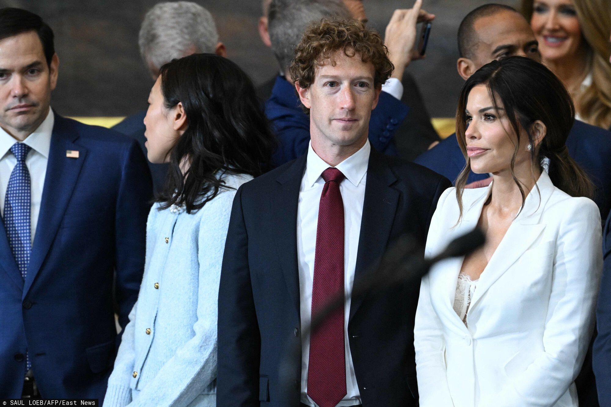 Lauren Sanchez na zaprzysiężęniu Donalda Trumpa na prezydenta