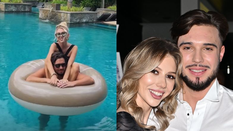 Leon Myszkowski dokazuje z narzeczoną na Szeszelach