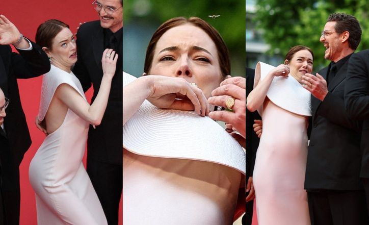 Emma Stone kontra pszczoła 