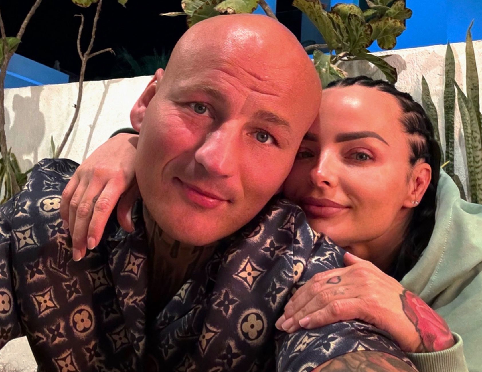 Na zdjęciu: Artur Szpilka z Kamilą Wybrańczyk