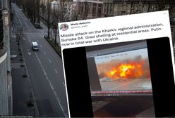 Ukraina. Wielka eksplozja w Charkowie. "Wybuchają rakiety"