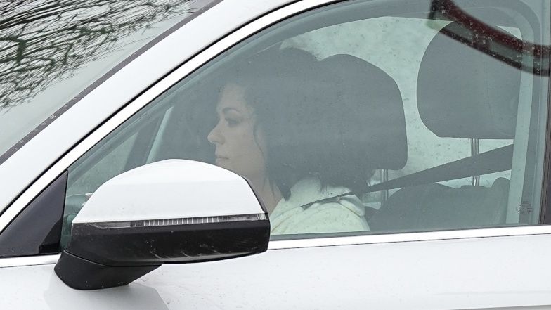 Katarzyna Cichopek pod studiem "Pytania na Śniadanie"