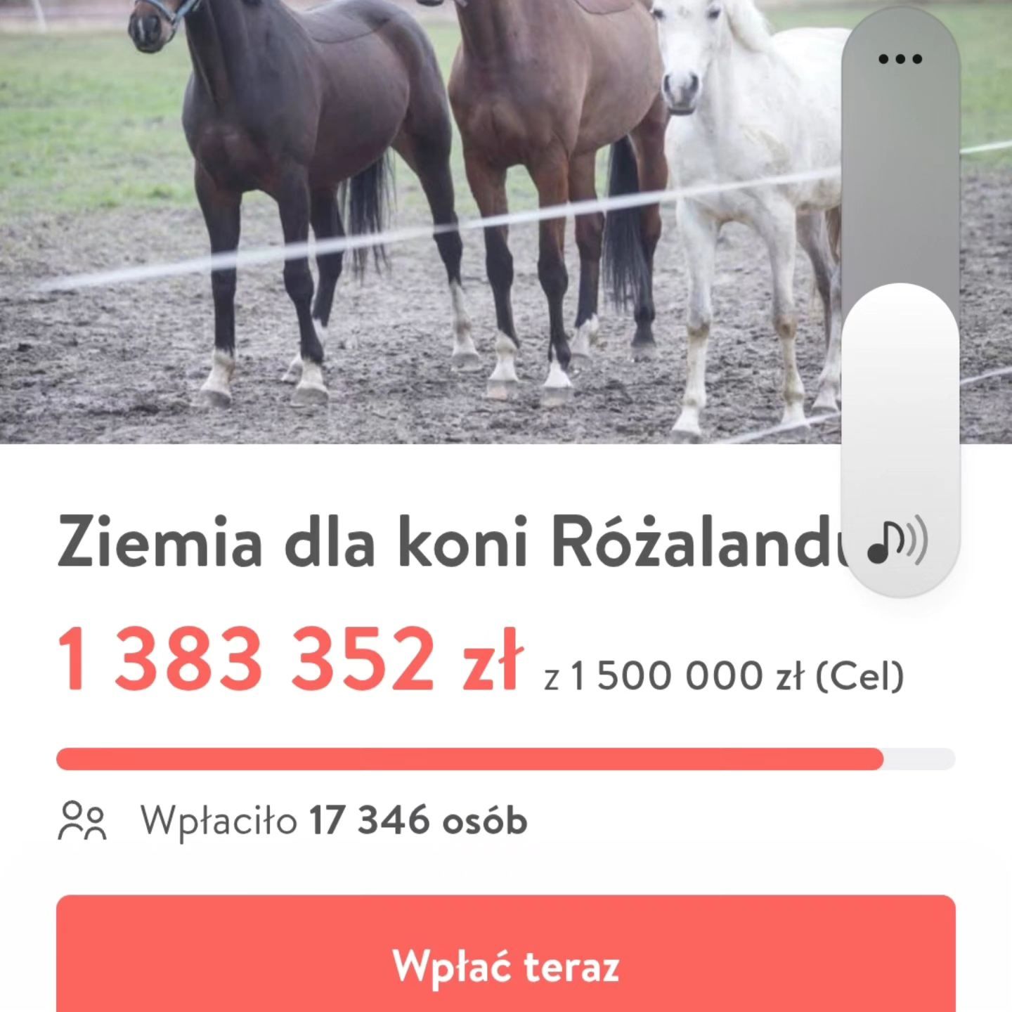 Sukces zbiórki 