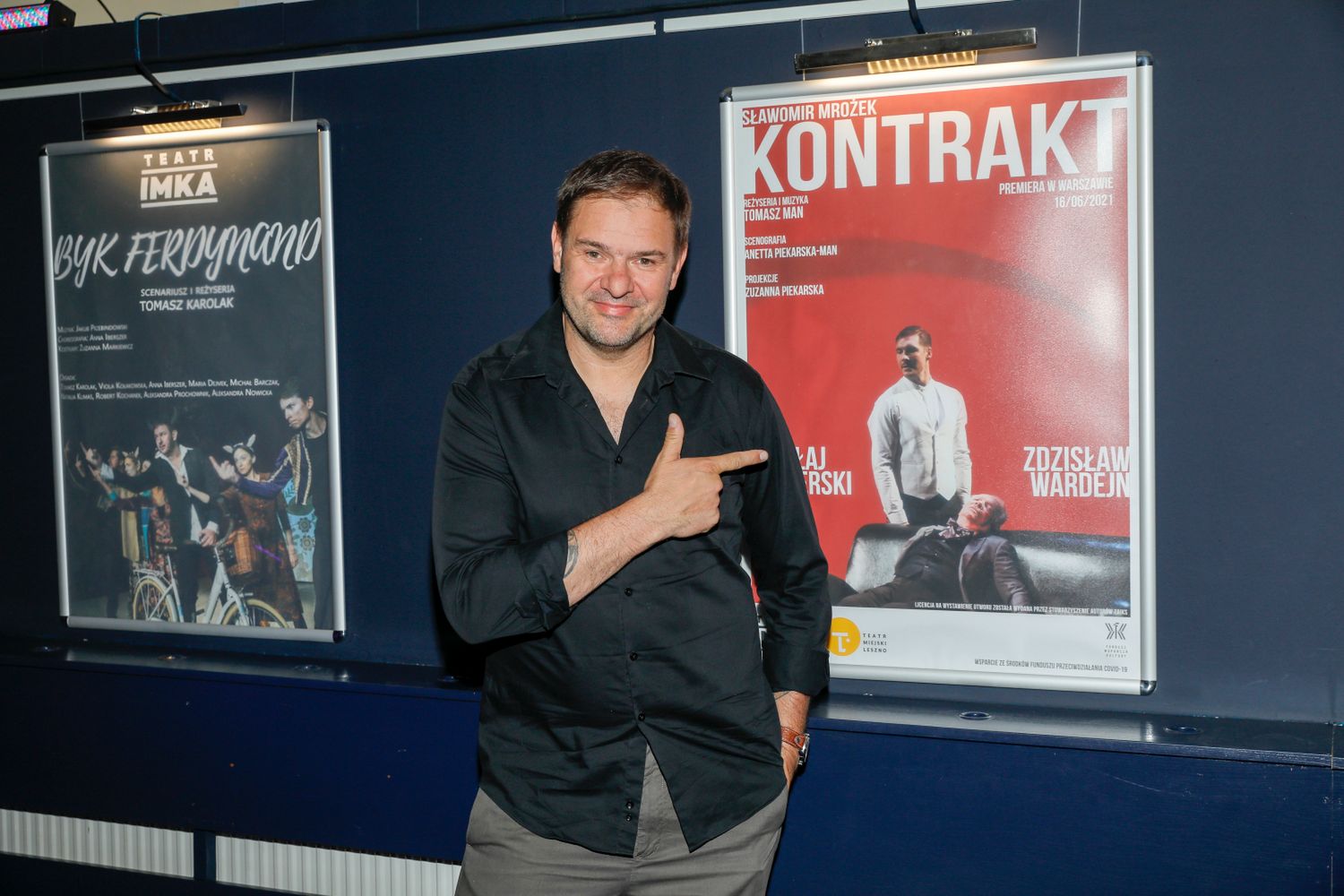 Tomasz Karolak - Gwiazdy na premierze Kontraktu